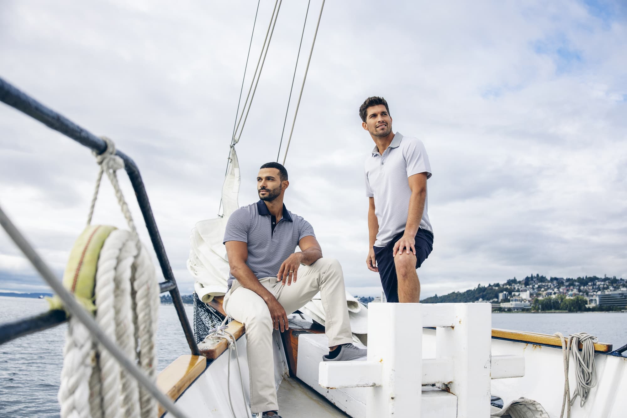Virtue Polo Stripe Men