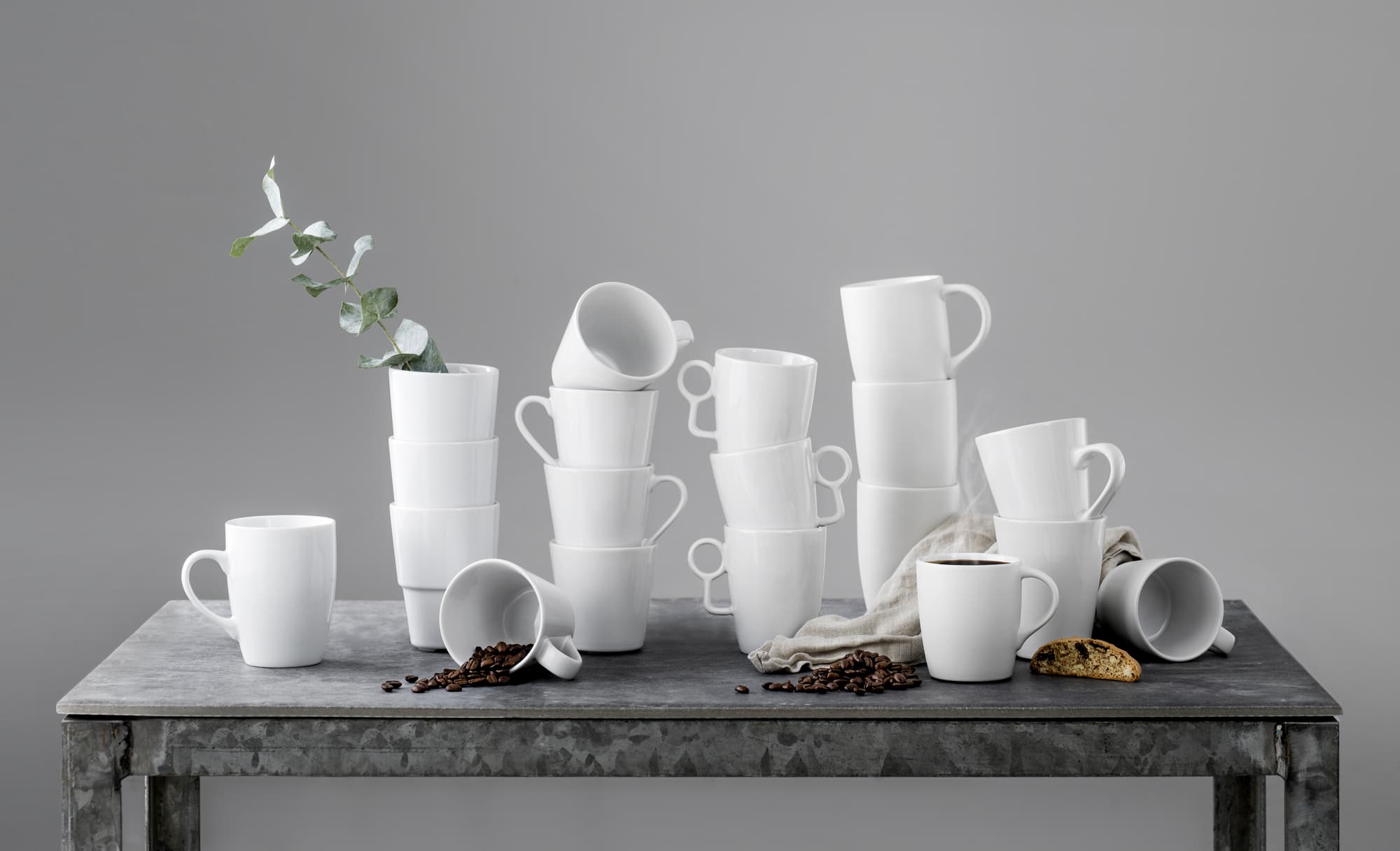 Aroma krus, hvit