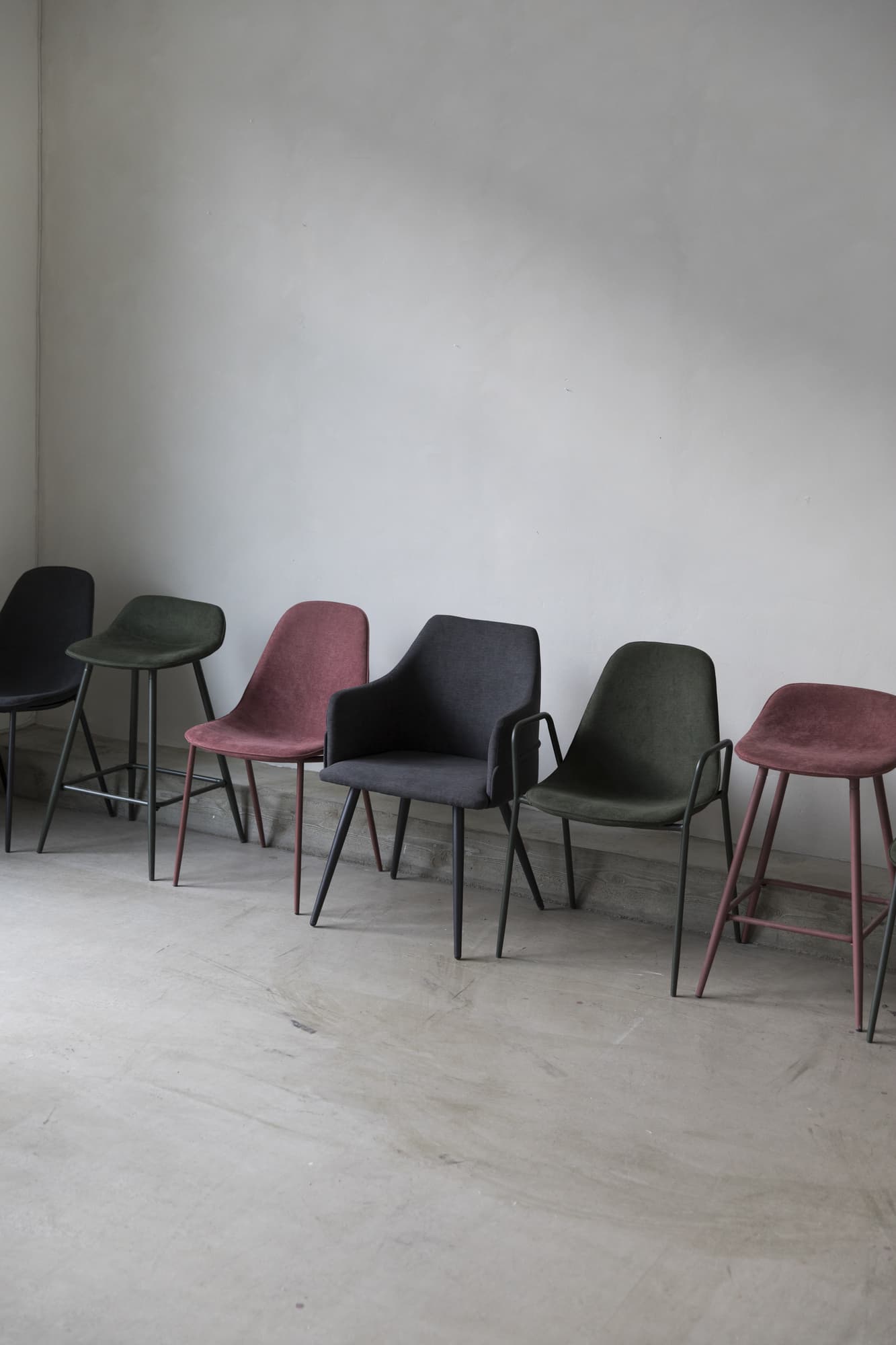 Spisestuestol Cleo, Svart