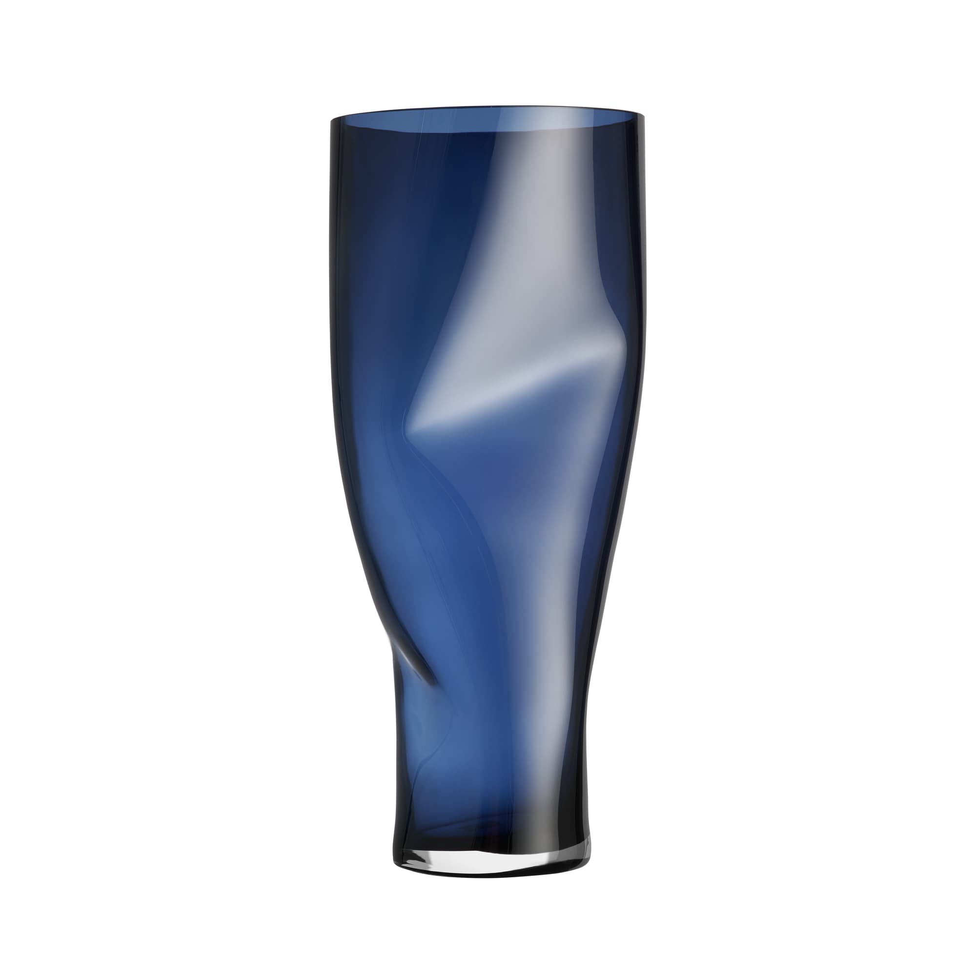 Squeeze vase midnight blue 500mm