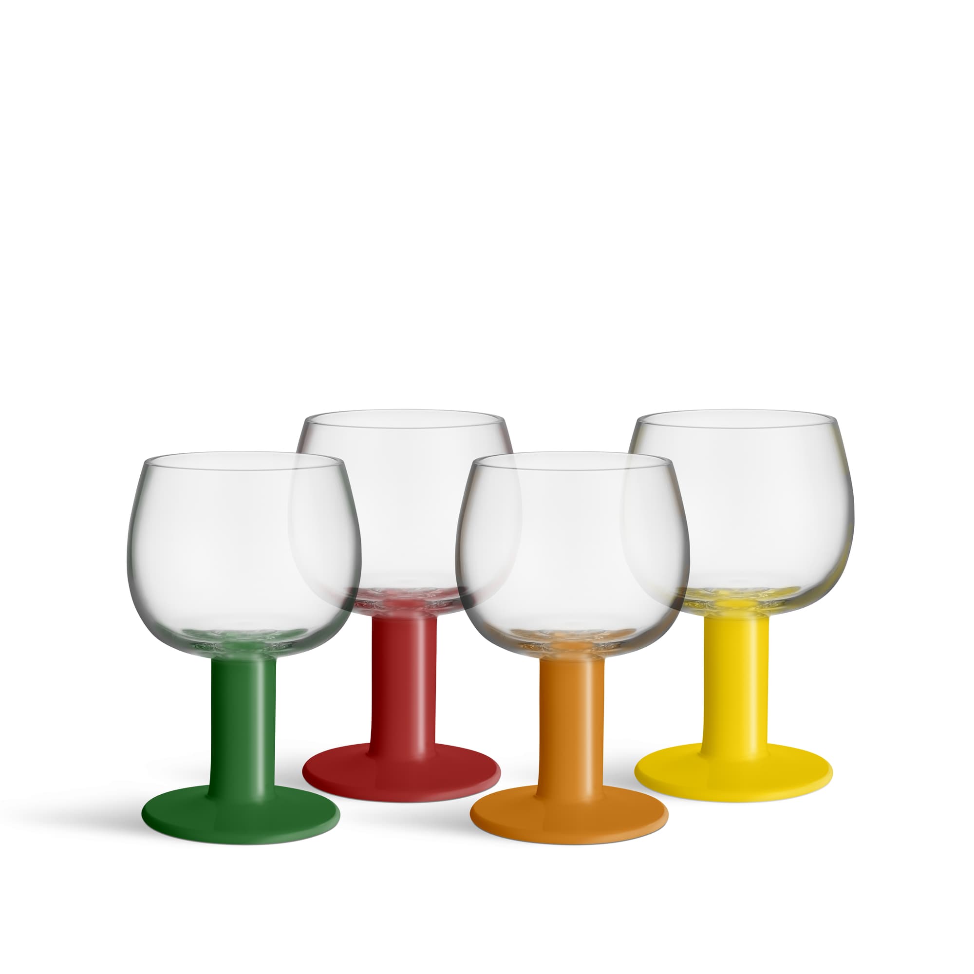 Fars Glas blandede farger 40 cl 4-pk.